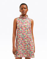 Sleeveless Lindsay Mini Dress in Coneflowers