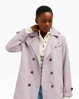 Meghan Trench Coat in Taro