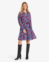 Imogen Mini Shirtdress in Stretch Poplin