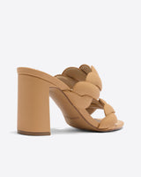 Dolly Heel Sandal in Natural