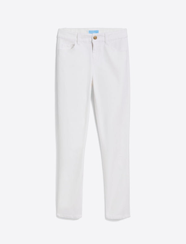 Skinny Jeans in White Denim