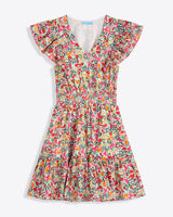 Gabby Mini Dress in Coneflowers