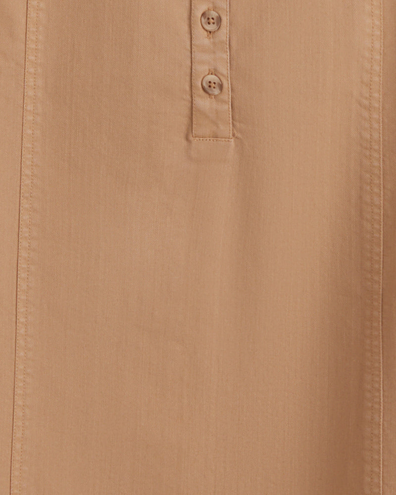 Felicity Popover Shift Dress in Croissant