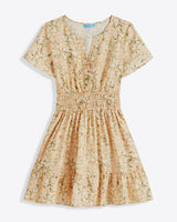 Wilson Mini Dress in Floral Rattan