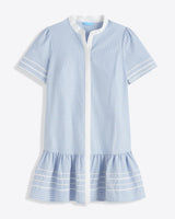 Molly Mini Dress in Oxford Shirting