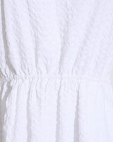 Rowan Midi Dress in Seersucker