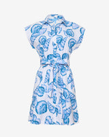 Trisha Shirtdress in Seashells