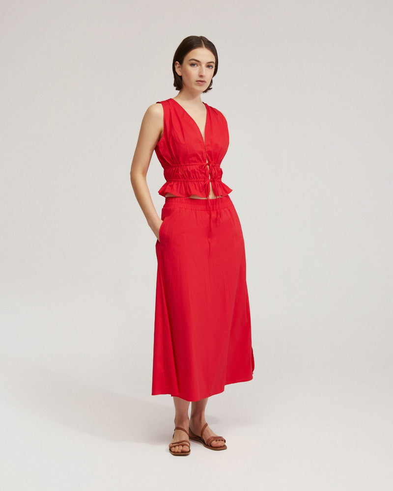 Capri Cotton Skirt