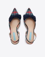 Tess Slingback in Georgia Plaid