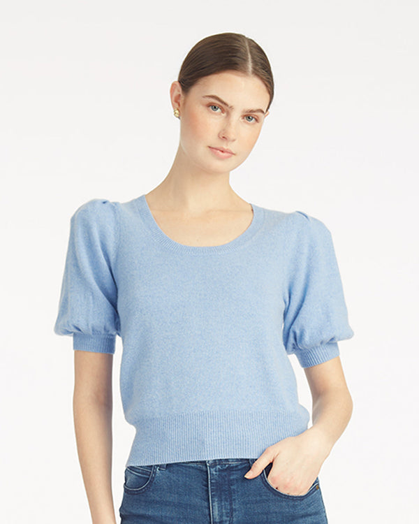 Short Sleeve Cashmere Sweater