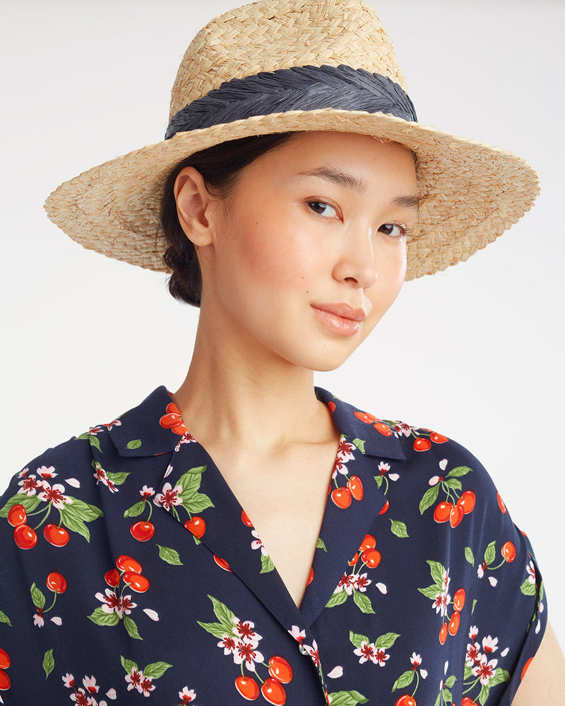 Raffia Fedora