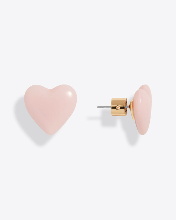 Puffy Heart Stud