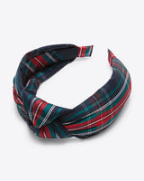 Plaid Knot Headband