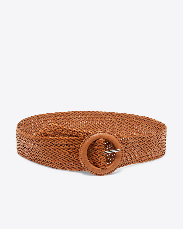 Woven Leather Belt