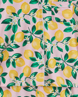 Sara Pajama Set in Pink Lemon Blossom