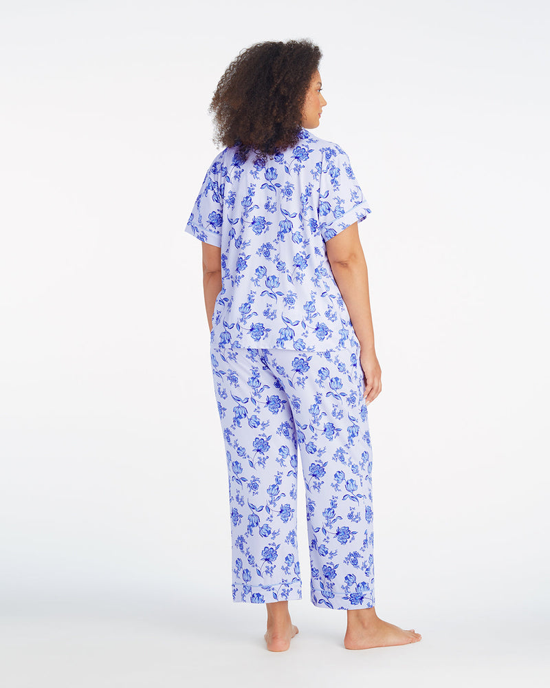 Linda Pajama Set in Magnolia Toile