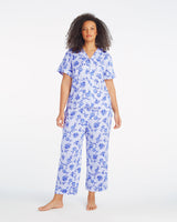 Linda Pajama Set in Magnolia Toile