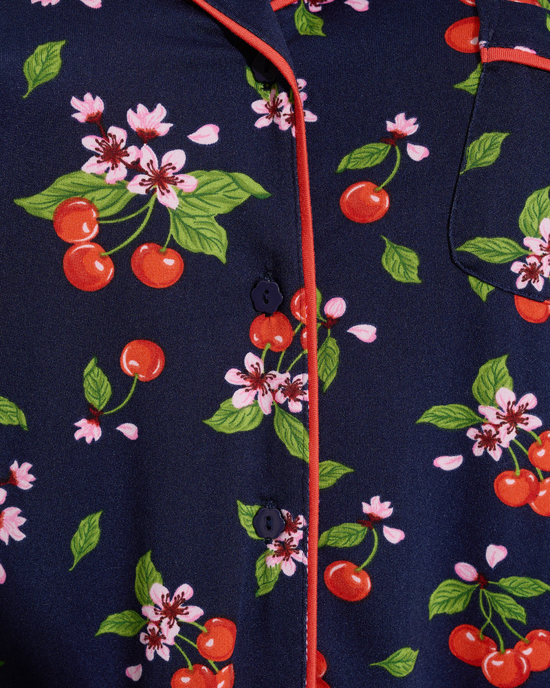 Sara Pajama Set in Cherry Blossom