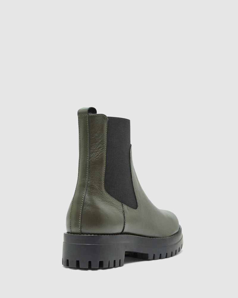 Urbane Chunky Ankle Boot