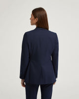 Ebony Wool Stretch Suit Jacket