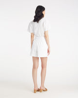 Tailored Shorts in Pique