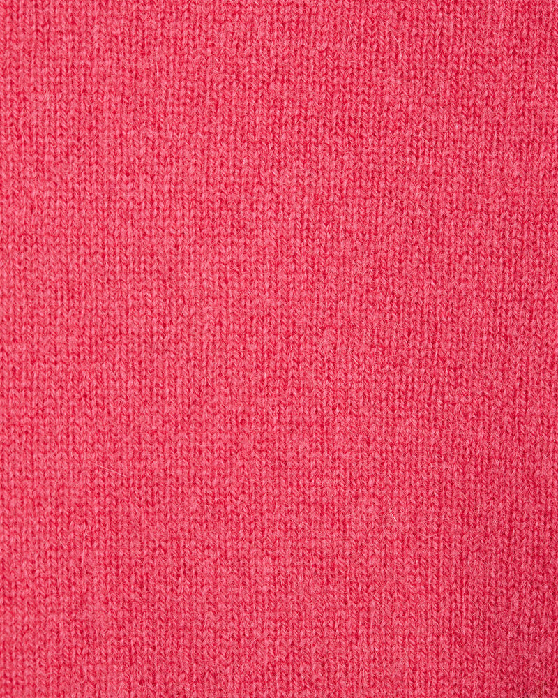 Button Shoulder Cashmere Sweater