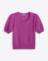 Short Sleeve Cashmere Sweater