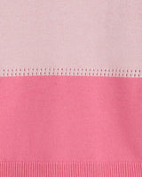 Colorblock Crewneck Sweater