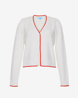 Piped Cardigan