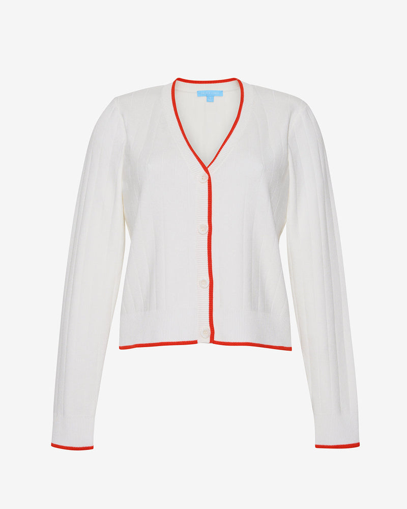 Piped Cardigan
