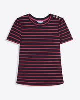 Stripe Crewneck Tee