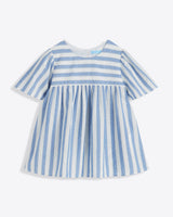 Flutter Sleeve Top in Wave Stripe
