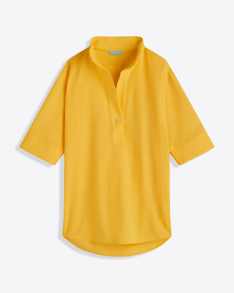 Logan Top in Cotton Dobby