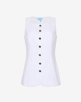 Tailored Top in Pique