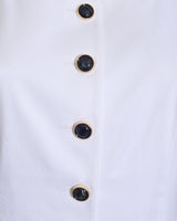 Tailored Top in Pique
