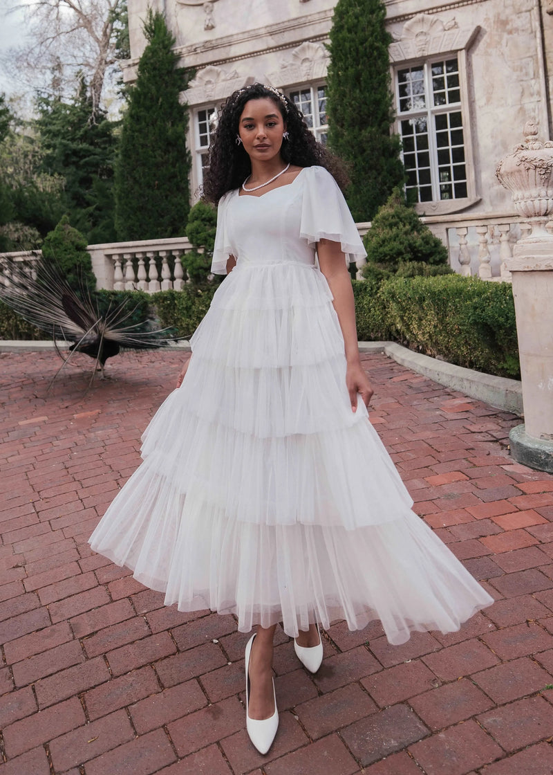 Allegro Dress White