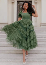 Thumbelina Dress Green