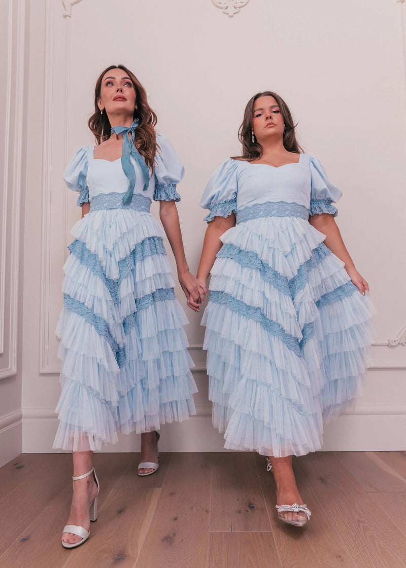 Thumbelina Dress Blue